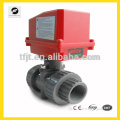 AC220v ,AC120V UPVC,CPVC,PP,PVC electric motor control Ball valve industrial valve for water treatment